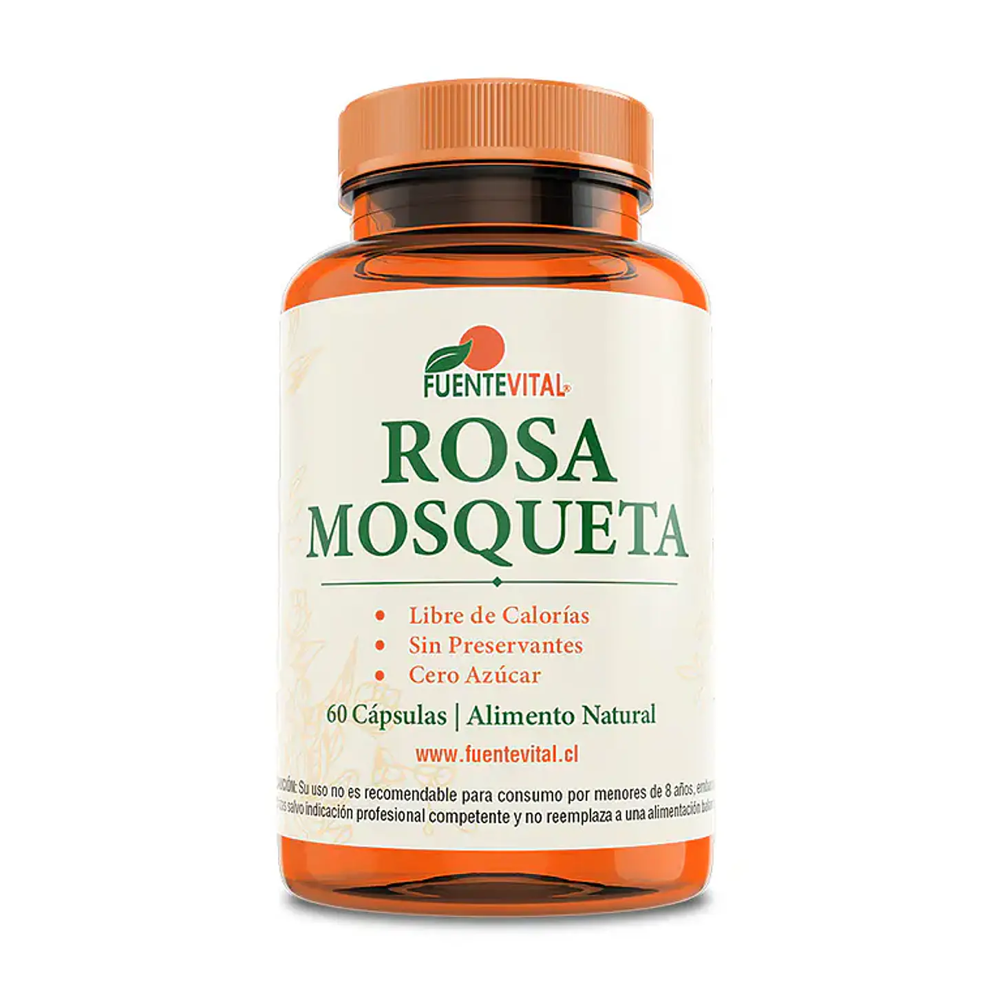 FUENTE VITAL ROSA MOSQUETA x 60 CAPSULAS 1