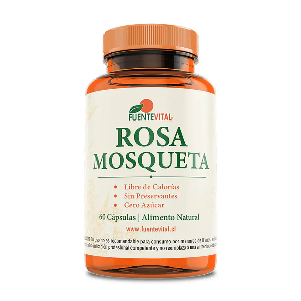 FUENTE VITAL ROSA MOSQUETA x 60 CAPSULAS 1