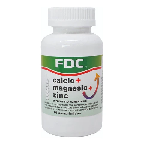 CALCIO + MAGNESIO + ZINC X 60 COMPRIMIDOS