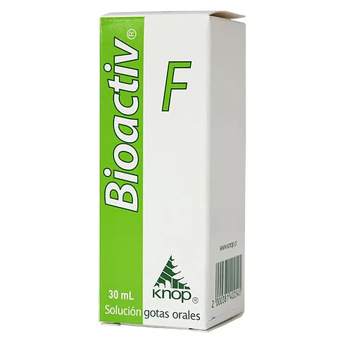 BIOACTIV F SOLUCION GOTAS ORALES x 30 ML
