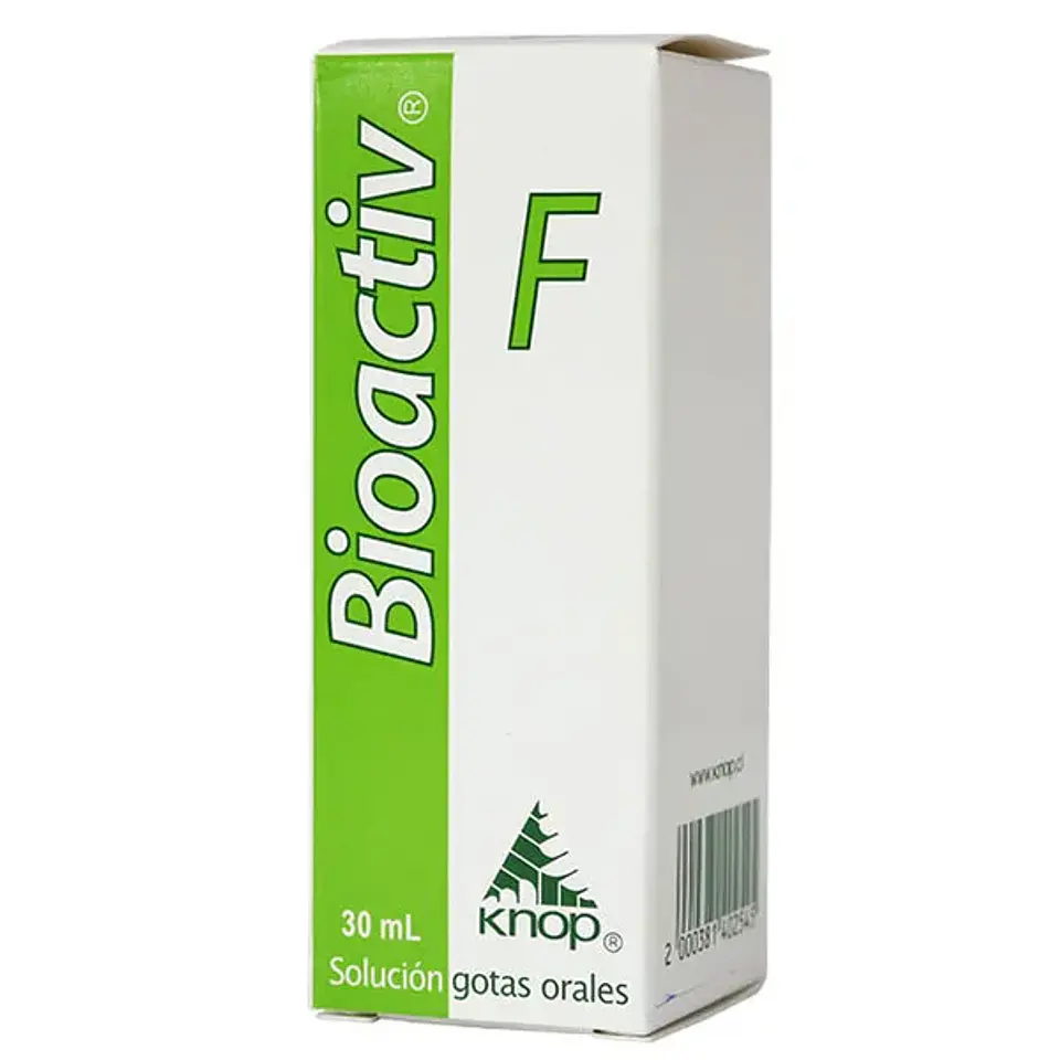 BIOACTIV F SOLUCION GOTAS ORALES x 30 ML 1