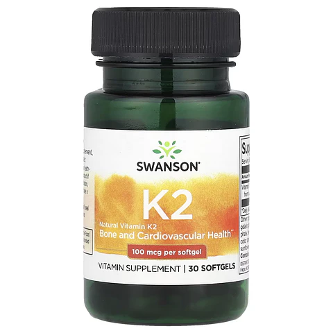 SWANSON VITAMINA K2 100 MCG x 30 SOFTGEL