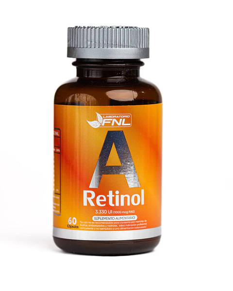 VITAMINA A RETINOL 1000 MG FNL x 60 CAPSULAS