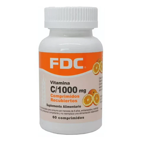 VITAMINA C 1000 MG x 60 COMPRIMIDOS