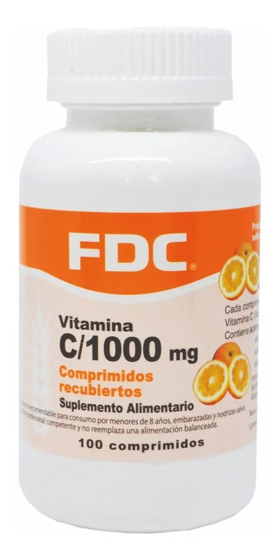 VITAMINA C 1000MG x 100 COMPRIMIDOS 1