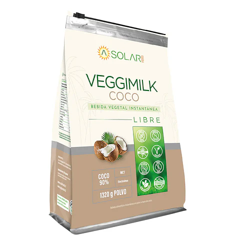 AQUASOLAR VEGGIMILK COCO POLVO x 1320