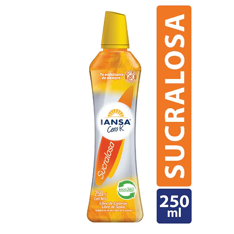IANSA SUCRALOSA CERO K x 250 ML