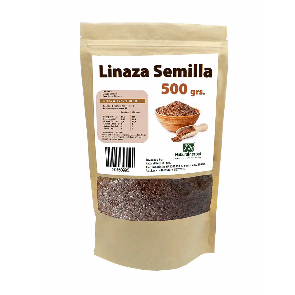 LINAZA SEMILLA 500 GRAMOS 1