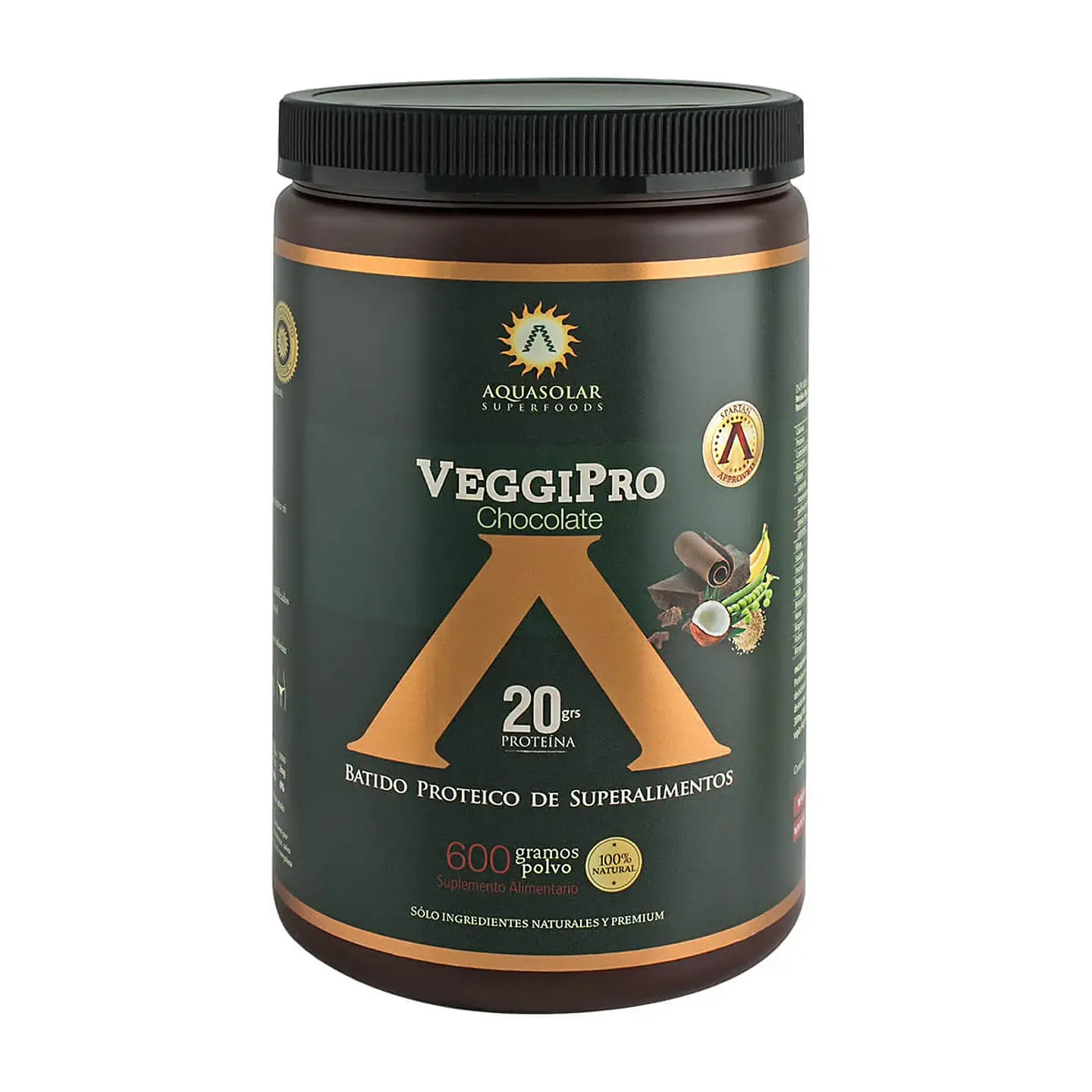 VEGGIPRO CHOCOLATE X 600 GRAMOS 1