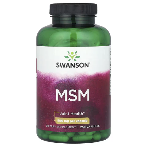 SWANSON MSM 500 MG x 250 CAPSULAS