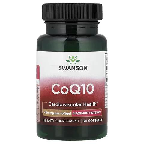 SWANSON COQ10 (COENZIMA Q10) 400 MG x 30 SOFTGEL