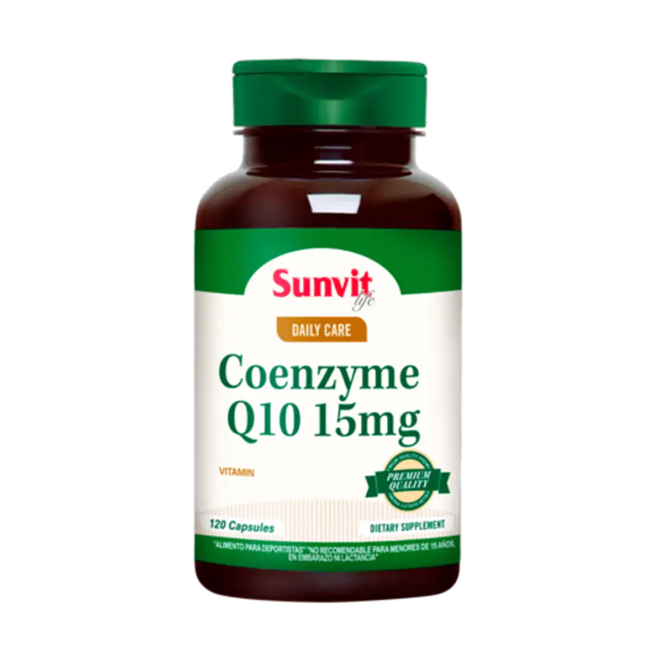 SUNVIT COENZIMA Q10 15 MG x 120 CAPSULAS 1