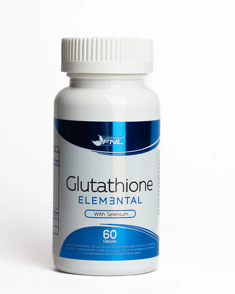 FNL GLUTATHIONE ELEMENTAL 300 MG CON SELENIO x 60 CAPSULAS