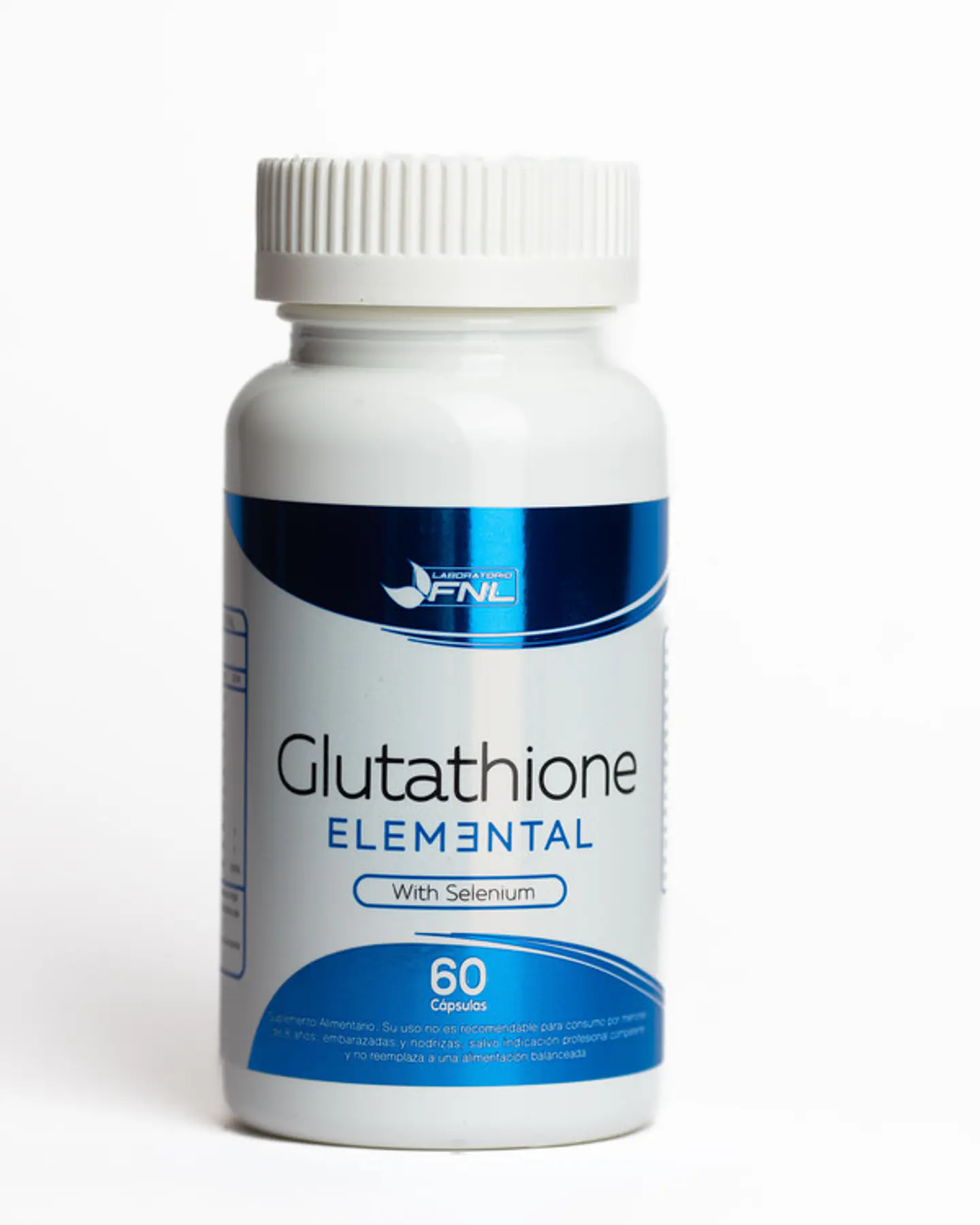 FNL GLUTATHIONE ELEMENTAL 300 MG CON SELENIO x 60 CAPSULAS 1