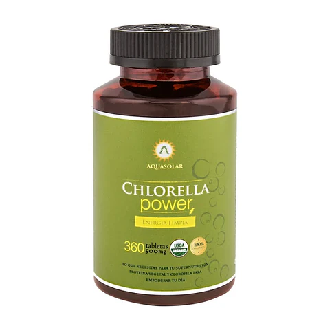 CHLORELLA POWER 500 MG x 360 TABLETAS