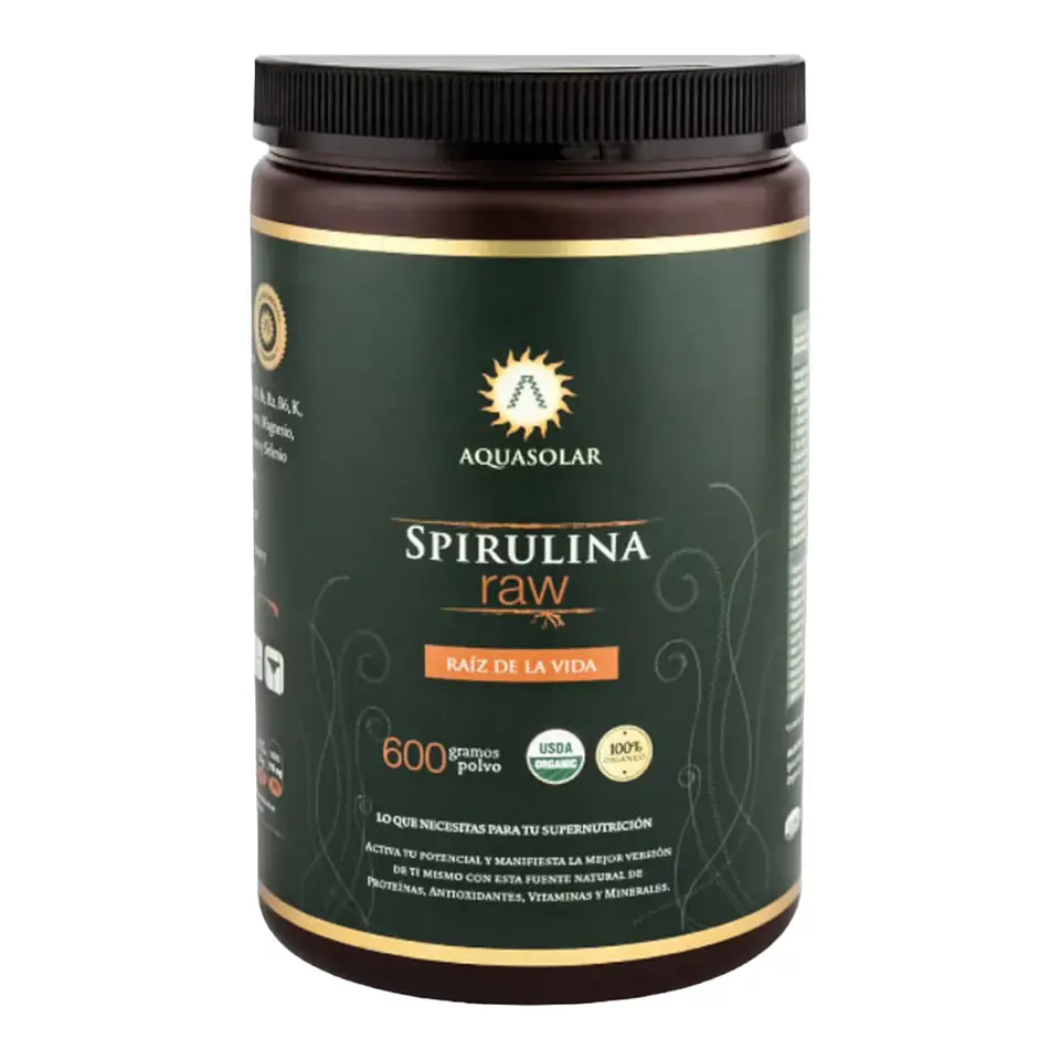 SPIRULINA RAW POLVO x 600 GRAMOS 1