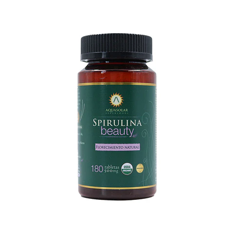 SPIRULINA BEAUTY 500MG x 180 TABLETAS