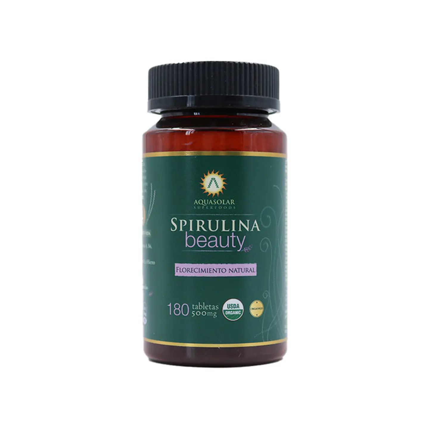 SPIRULINA BEAUTY 500MG x 180 TABLETAS 1