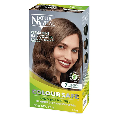 NATURVITAL COLORACION PERMANENTE RUBIO 7