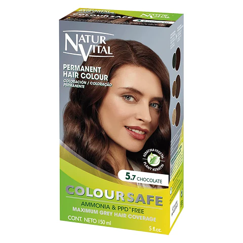 NATURVITAL COLORACION PERMANENTE CHOCOLATE 57