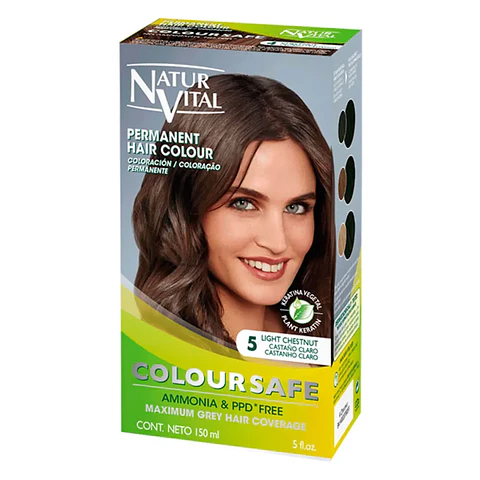 NATURVITAL COLORACION PERMANENTE CASTAÑO CLARO 5