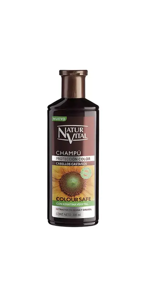 COLOURSAFE SHAMPOO HENNA CABELLOS CASTAÑOS x 300mL