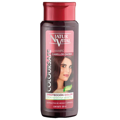 COLOURSAFE SHAMPOO CABELLO CAOBA x300mL