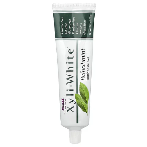 NOW XYLIWHITE PASTA DE DIENTES EN GEL MENTA REFRESCANTE x 181 GRAMOS