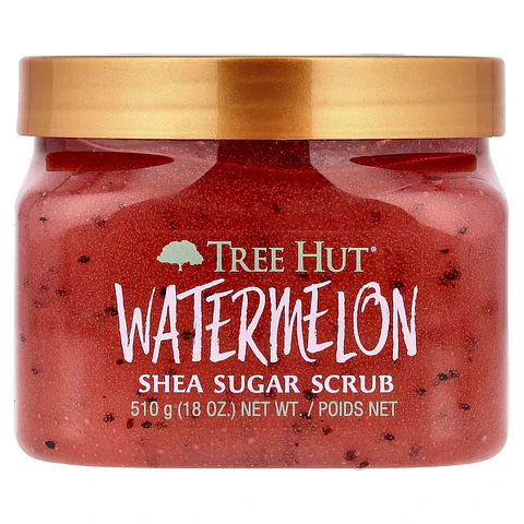 TREE HUT EXFOLIANTE SHEA SUGAR SCRUB WATERMELON x 510 GRAMOS