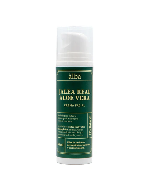 APICOLA DEL ALBA CREMA FACIAL JALEA REAL ALOE VERA x 50 ML