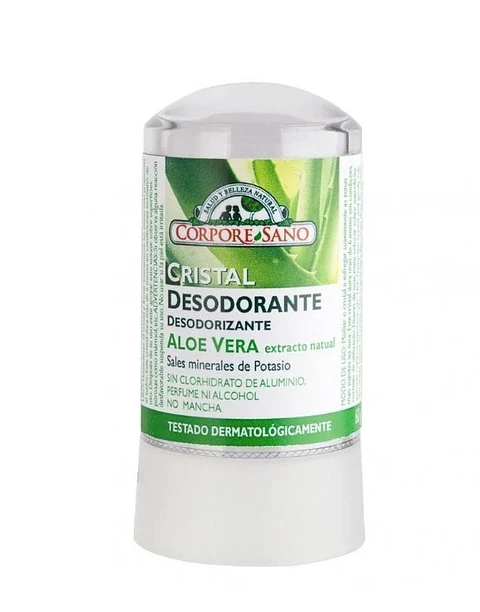 CORPORE SANO DESODORANTE CRISTAL POTASIO ALOE X 60GR