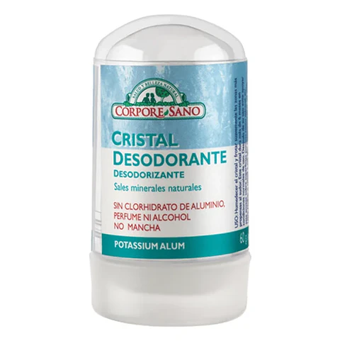 DESODORANTE CRISTAL POTASIO CORPORE SANO