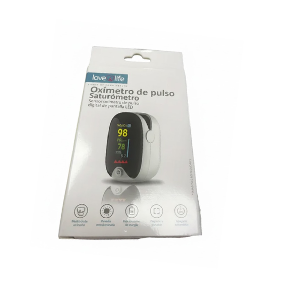 Oxímetro Digital De Pulso - Saturómetro Love&life 1
