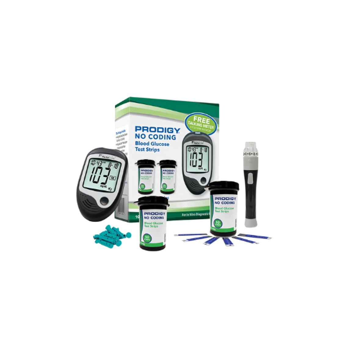 Prodigy no Coding - Blood Glucose Test Strips 2