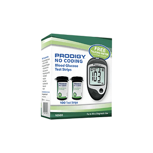 Prodigy no Coding - Blood Glucose Test Strips