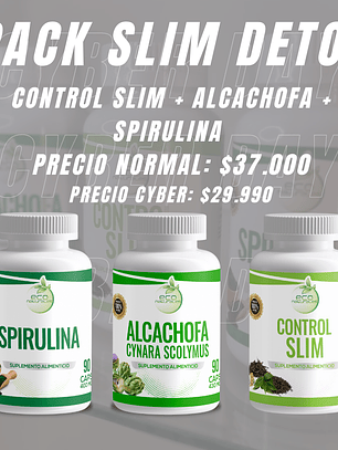 Control Slim + Alcachofa + Spirulina