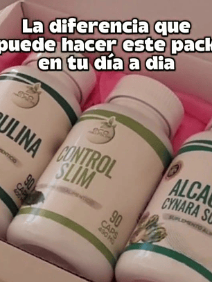 Control Slim + Alcachofa + Spirulina