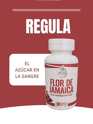 Flor Jamaica 90 Caps