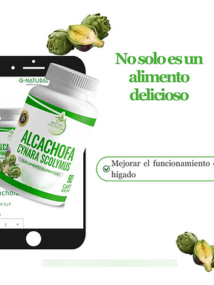 Eco Natural Alcachofa 2 Frascos 180 Cápsulas En Total -