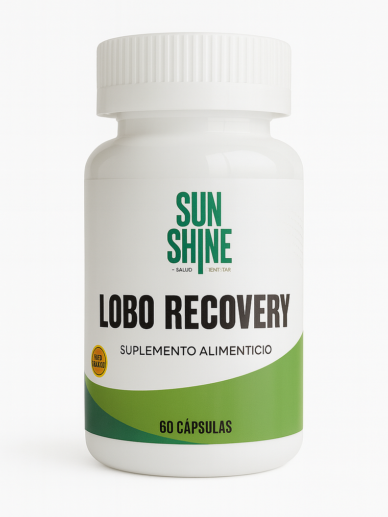 Lobo Recovery 60 Capsulas - Sunshine 2