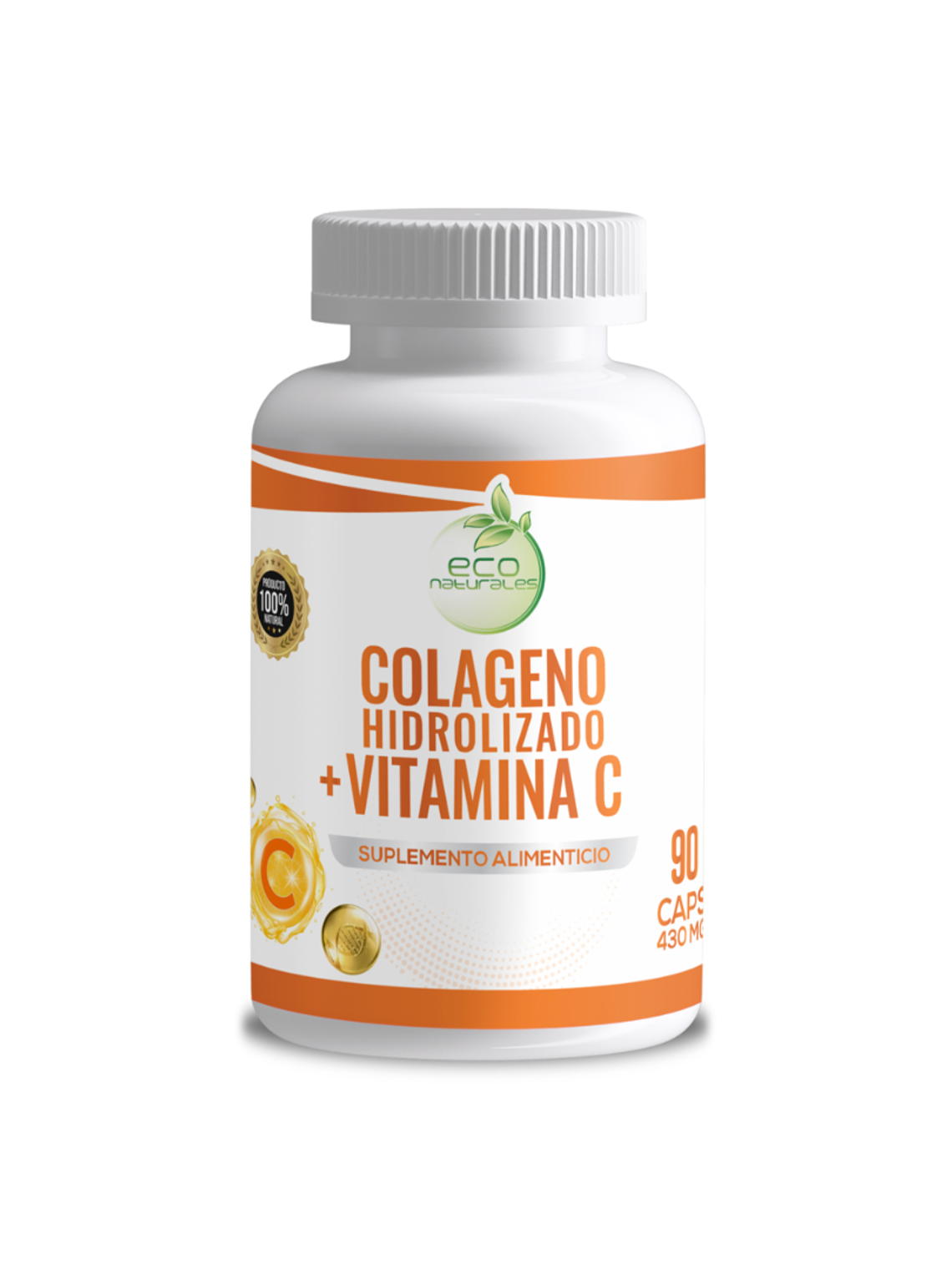 Colageno + Vitamina C Caps 90 1
