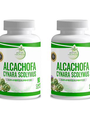 Eco Natural Alcachofa 2 Frascos 180 Cápsulas En Total -