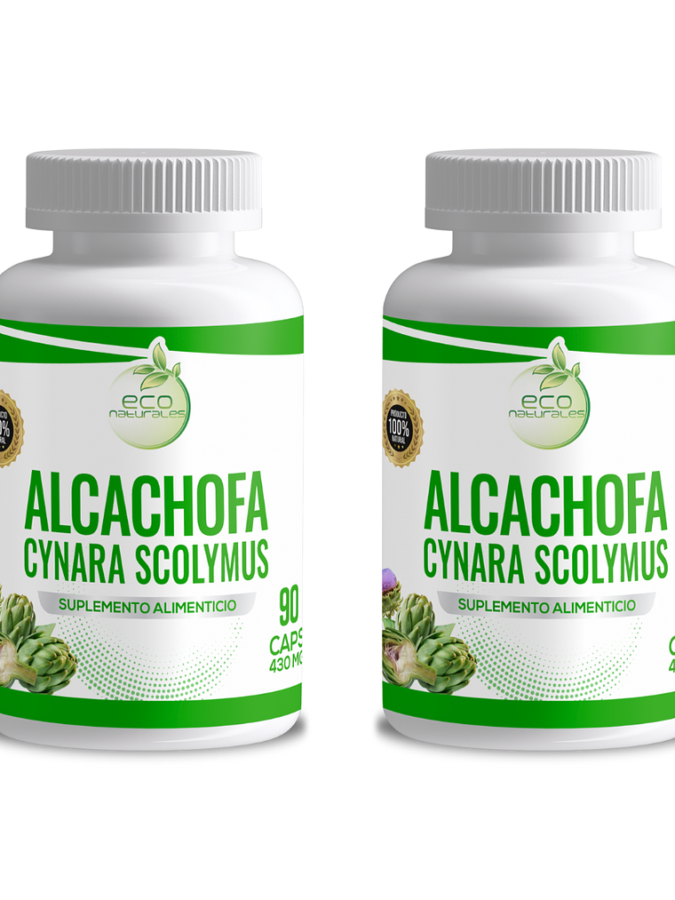 Eco Natural Alcachofa 2 Frascos 180 Cápsulas En Total - 1