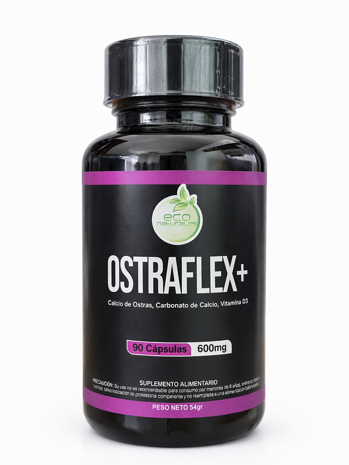 Ostraflex 90 Cápsulas | Calcio + Vit D3 Para Huesos Fuertes 1