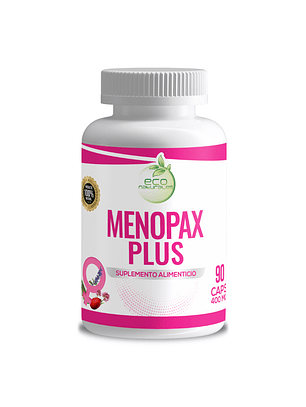 2 frascos  MenoPax Plus | 90 Capsulas c/u