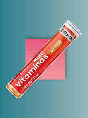 MULTIVITAMINAS + BIOTINA EFERVESCENTE