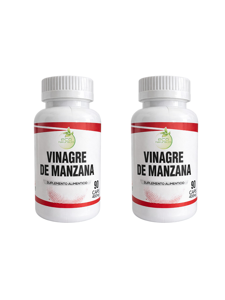 Vinagre de Manzana 2 Frascos 180 Cápsulas En Total Sin sabor 1