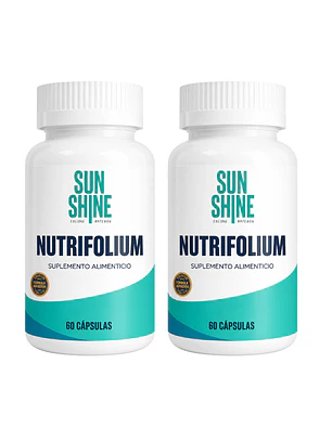 2 Frascos Nutrifolium Sun Shine Nutricosmética En 60 Cápsulas
