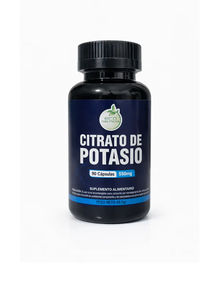Citrato de Potasio Econaturales 90 Caps 1