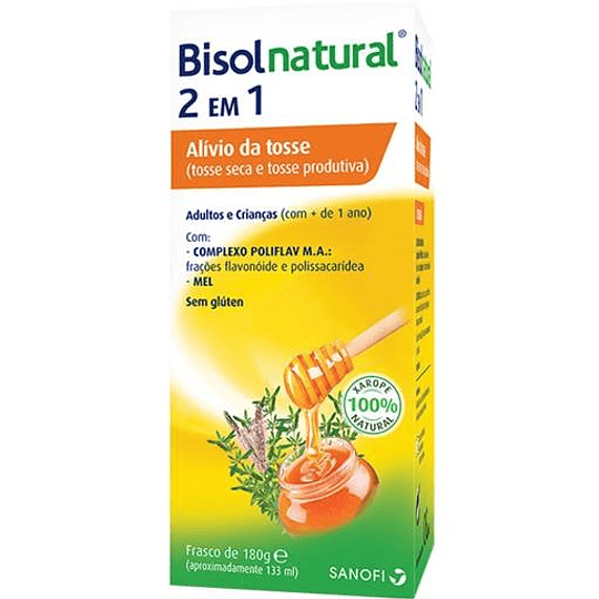 Bisolnatural Syrup 2 in 1 133ml